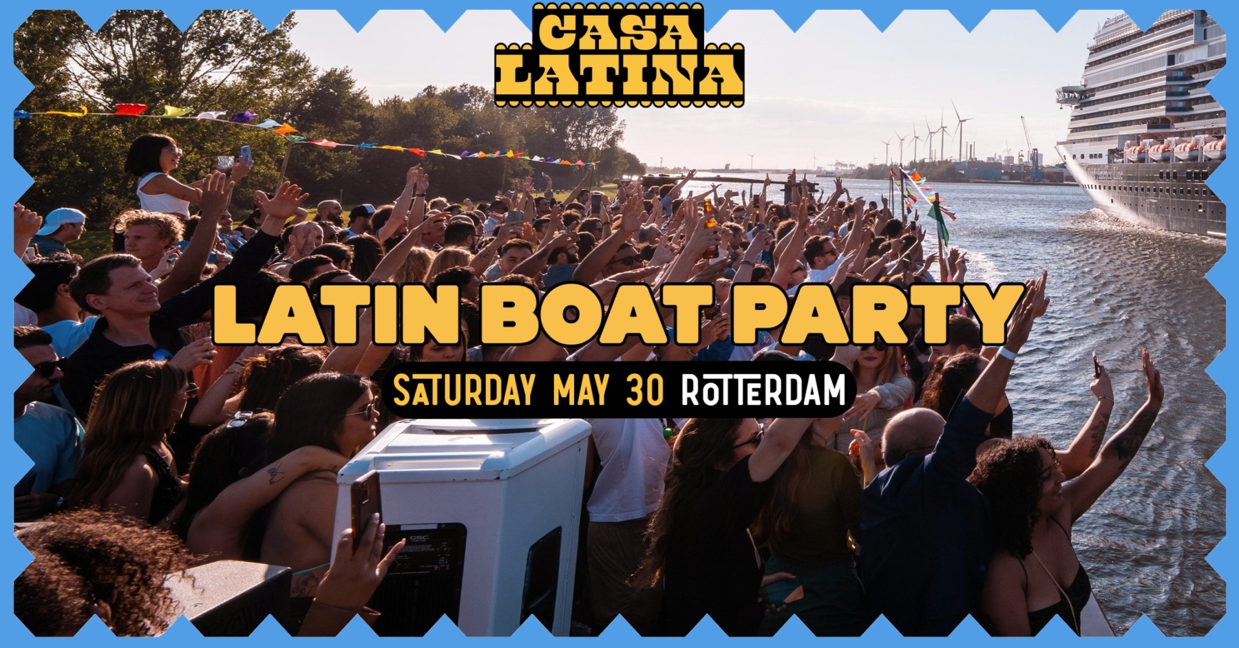 BOAT PARTY ROTTERDAM